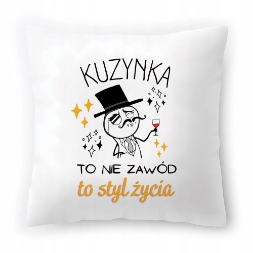 Poduszka Dla Kuzynki na Urodziny Prezent z Nadrukiem ze Zdjęciem