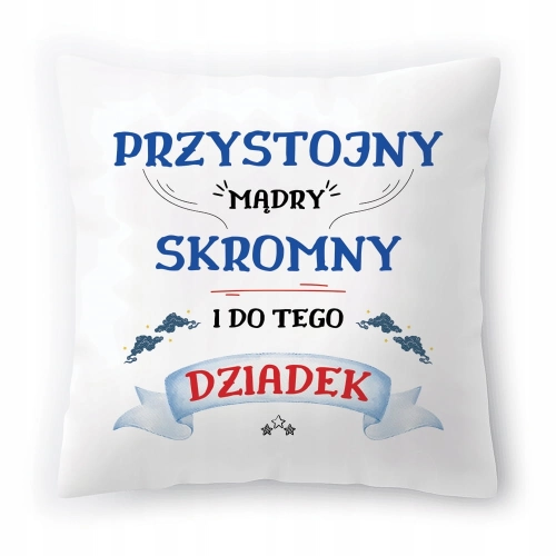 Poduszka Dla Dziadka Dziadzia Urodziny Prezent z Nadrukiem ze Zdjęciem