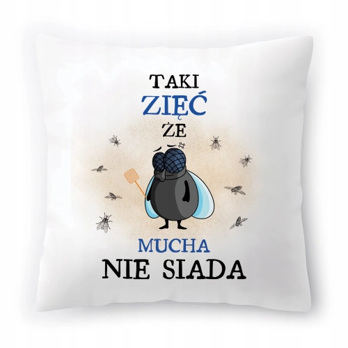 Poduszka Dla Zięcia na Urodziny Imieniny Prezent z Nadrukiem ze Zdjęciem