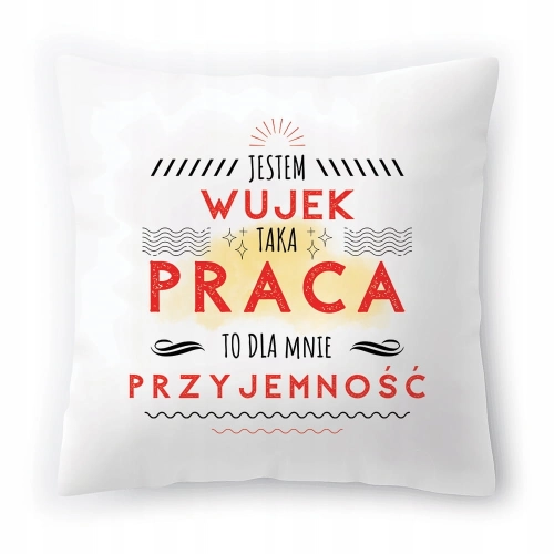 Poduszka Dla Wujka Wujaszka Urodziny Prezent z Nadrukiem ze Zdjęciem