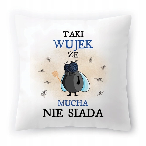Poduszka Dla Wujka Wujaszka Urodziny Prezent z Nadrukiem ze Zdjęciem