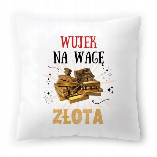 Poduszka Dla Wujka Wujaszka Urodziny Prezent z Nadrukiem ze Zdjęciem
