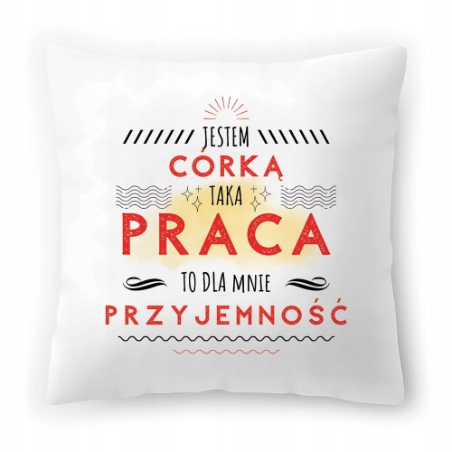 Poduszka Dla Córki Córeczki Urodziny Prezent z Nadrukiem ze Zdjęciem