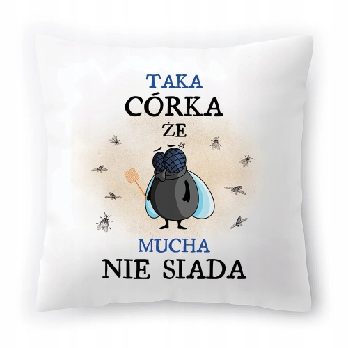 Poduszka Dla Córki Córeczki Urodziny Prezent z Nadrukiem ze Zdjęciem