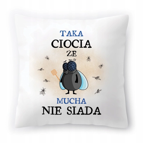 Poduszka Dla Cioci Ciotki Urodziny Prezent z Nadrukiem ze Zdjęciem