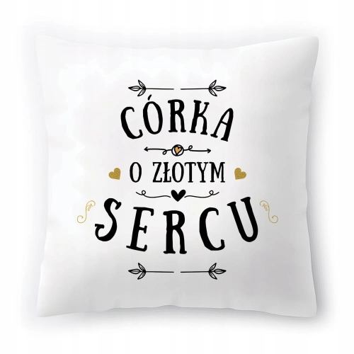 Poduszka Dla Córki Córeczki Urodziny Prezent z Nadrukiem ze Zdjęciem