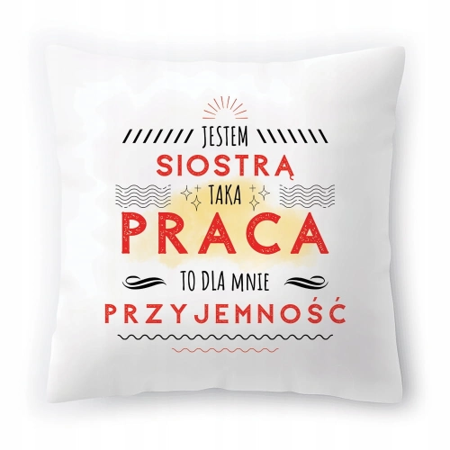 Poduszka Dla Siostry Siostrzyczki Urodziny Prezent z Nadrukiem ze Zdjęciem