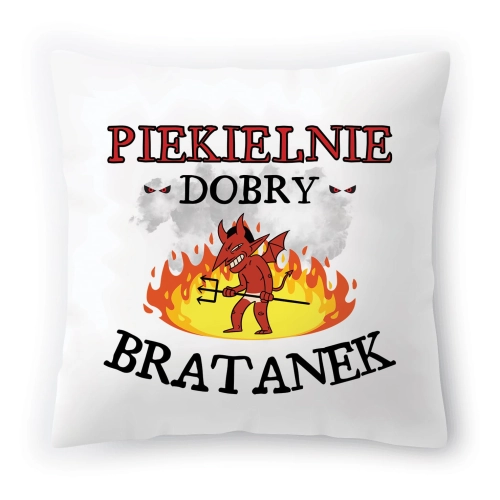 Poduszka Dla Bratanka na Urodziny Imieniny Prezent z Nadrukiem ze Zdjęciem