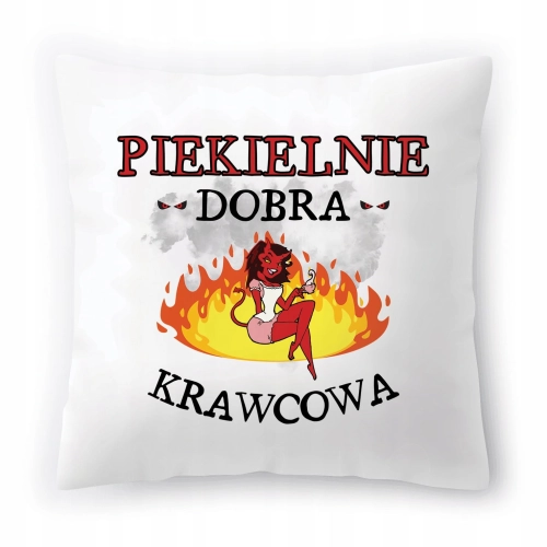 Poduszka Dla Krawcowej na Urodziny Prezent z Nadrukiem ze Zdjęciem