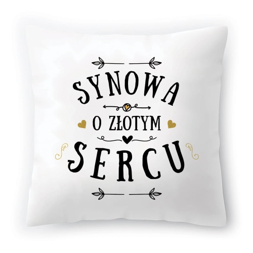 Poduszka Dla Synowej na Urodziny na Prezent z Nadrukiem ze Zdjęciem