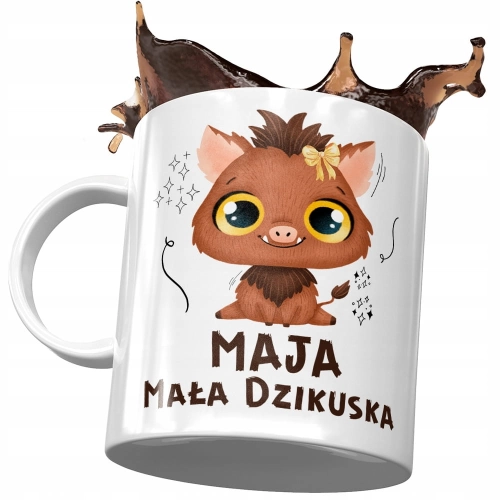 Kubek Dla Mai Córki na Dzień Dziecka Prezent z Nadrukiem ze Zdjęciem