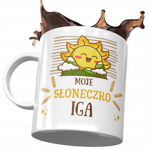 Kubek Dla Igi Córki na Dzień Dziecka Prezent z Nadrukiem ze Zdjęciem