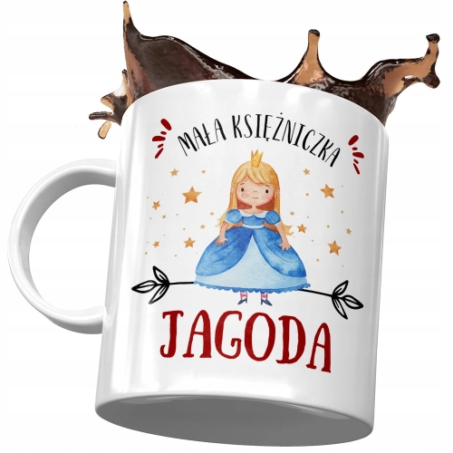 Dla Jagody Kubek na Urodziny Imieniny na Prezent z Nadrukiem ze Zdjęciem