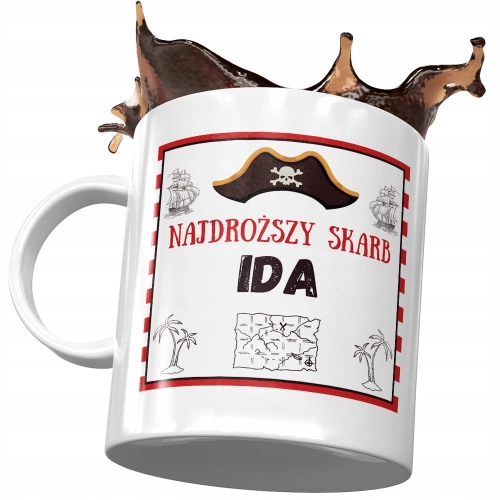 Dla Idy Kubek na Urodziny Imieniny na Prezent z Nadrukiem ze Zdjęciem