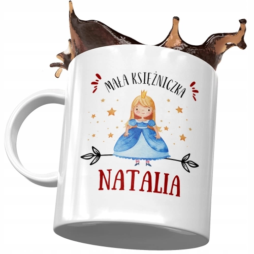 Dla Natalii Kubek na Urodziny Imieniny na Prezent z Nadrukiem ze Zdjęciem