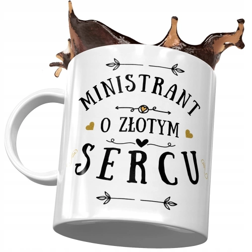 Dla Ministranta Kubek na Urodziny na Prezent z Nadrukiem ze Zdjęciem