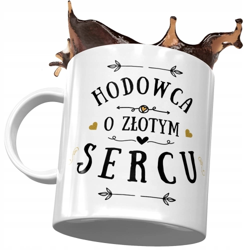 Dla Hodowcy Kubek na Urodziny Imieniny na Prezent z Nadrukiem ze Zdjęciem
