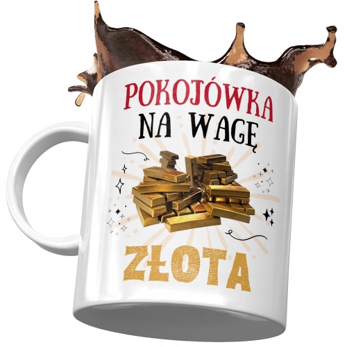 Dla Pokojówki Kubek na Urodziny na Prezent z Nadrukiem ze Zdjęciem