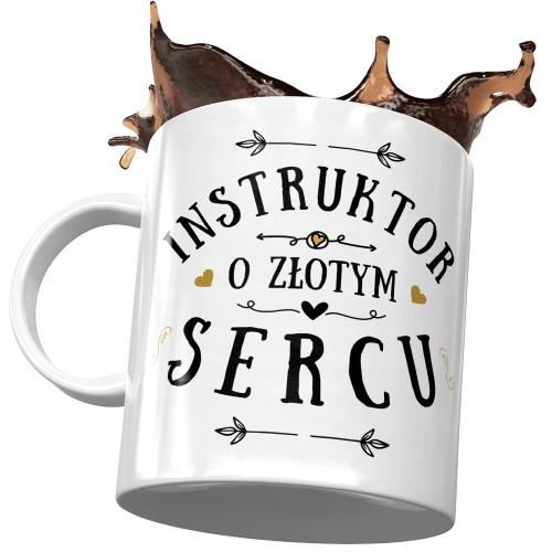 Dla Instruktora Kubek na Urodziny na Prezent z Nadrukiem ze Zdjęciem