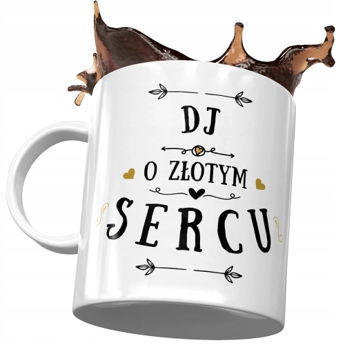 Dla Dja Kubek na Urodziny Imieniny na Prezent z Nadrukiem ze Zdjęciem