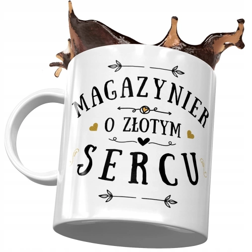 Dla Magazyniera Kubek na Urodziny na Prezent z Nadrukiem ze Zdjęciem