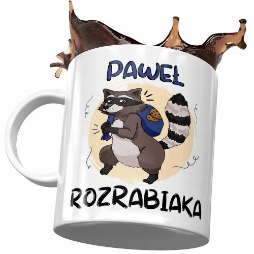 Kubek Dla Pawła Syna na Dzień Dziecka Prezent z Nadrukiem ze Zdjęciem