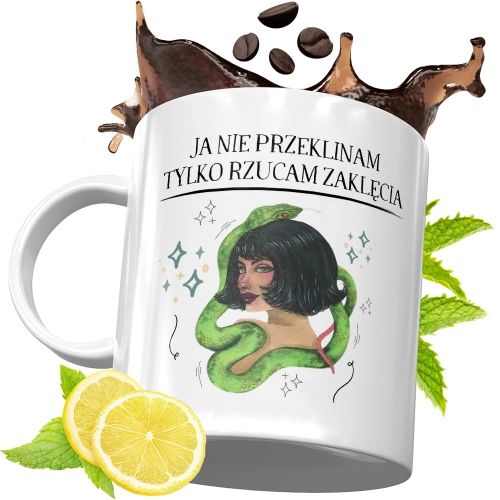Kubek Śmieszny Zabawny - Ja nie przeklinam tylko rzucam zaklęcia