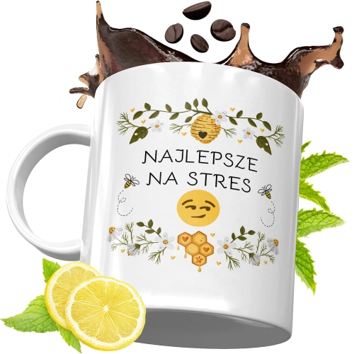 Kubek Śmieszny Zabawny - Najlepsze na stres
