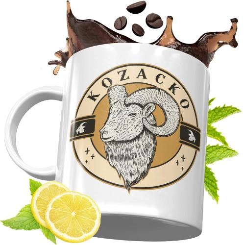 Kubek Śmieszny Zabawny - Kozacko