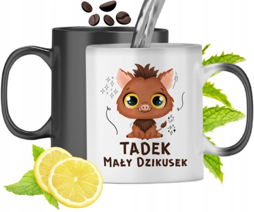Dla Tadka Kubek Magiczny Syna Dziecka Prezent Z Nadrukiem Ze Zdjęciem