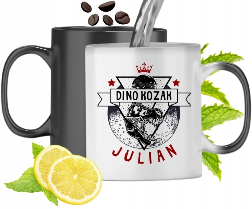 Dla Juliana Kubek Magiczny Syna Dziecka Prezent Z Nadrukiem Ze Zdjęciem