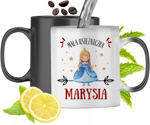 Dla Marysi Kubek Magiczny Córki Dziecka Prezent Z Nadrukiem Ze Zdjęciem