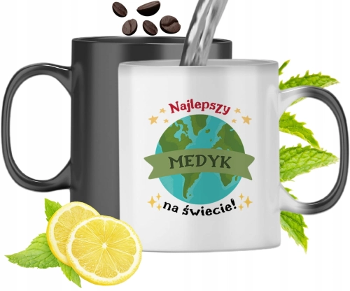 Dla Medyka Kubek Magiczny Na Urodziny Prezent Z Nadrukiem Ze Zdjęciem