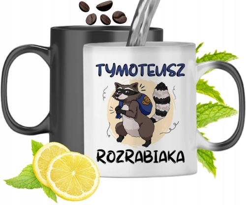 Dla Tymoteusza Kubek Magiczny Syna Dziecka Prezent Z Nadrukiem Ze Zdjęciem