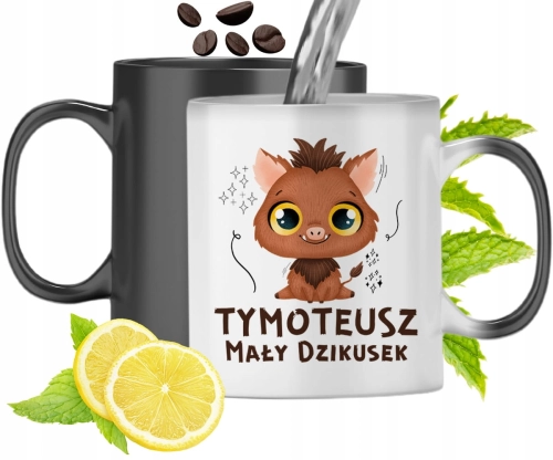 Dla Tymoteusza Kubek Magiczny Syna Dziecka Prezent Z Nadrukiem Ze Zdjęciem