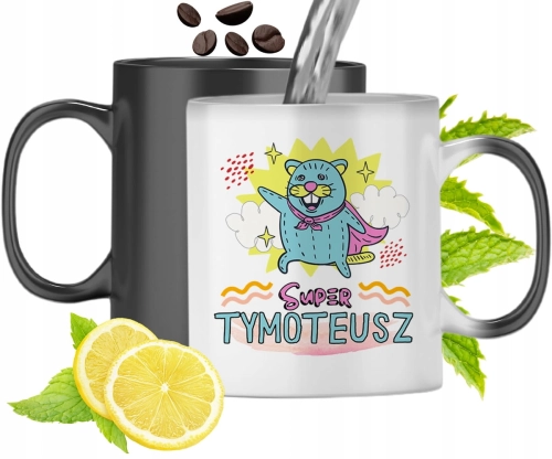 Dla Tymoteusza Kubek Magiczny Syna Dziecka Prezent Z Nadrukiem Ze Zdjęciem