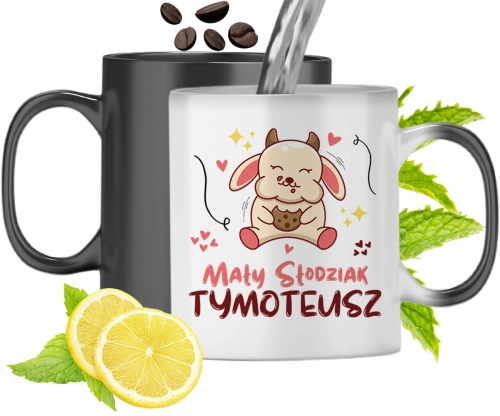 Dla Tymoteusza Kubek Magiczny Syna Dziecka Prezent Z Nadrukiem Ze Zdjęciem