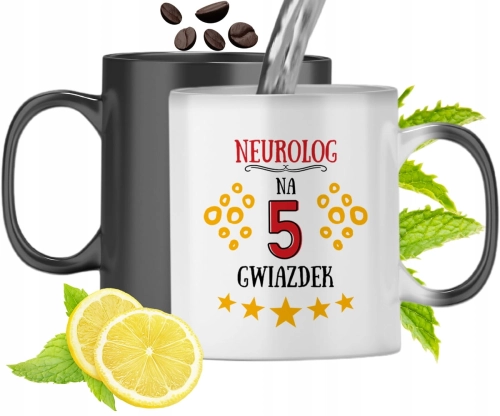 Dla Neurologa Kubek Magiczny Na Urodziny Prezent Z Nadrukiem Ze Zdjęciem