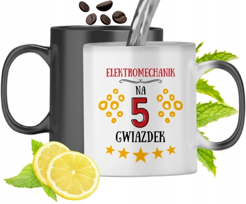 Dla Elektromechanika Kubek Magiczny Na Prezent Z Nadrukiem Ze Zdjęciem