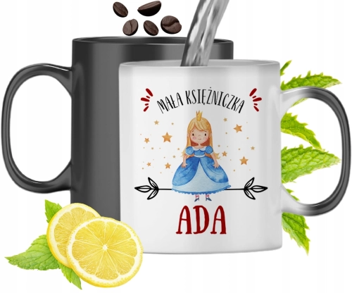 Dla Ady Kubek Magiczny Córki Dziecka Prezent Z Nadrukiem Ze Zdjęciem