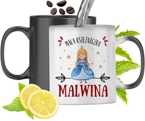 Dla Malwiny Kubek Magiczny Córki Dziecka Prezent Z Nadrukiem Ze Zdjęciem