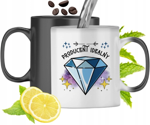 Dla Producenta Kubek Magiczny Na Urodziny Prezent Z Nadrukiem Ze Zdjęciem