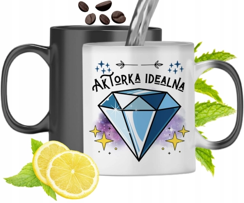 Dla Aktorki Kubek Magiczny Na Urodziny Prezent Z Nadrukiem Ze Zdjęciem