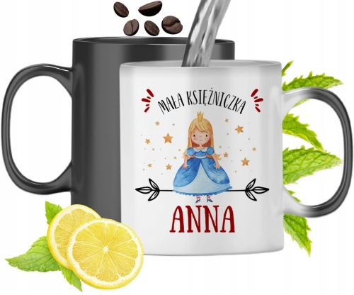 Dla Anny Kubek Magiczny Na Prezent Urodziny Z Nadrukiem Ze Zdjęciem