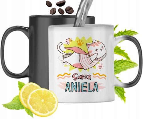 Dla Anieli Kubek Magiczny Na Prezent Urodziny Z Nadrukiem Ze Zdjęciem