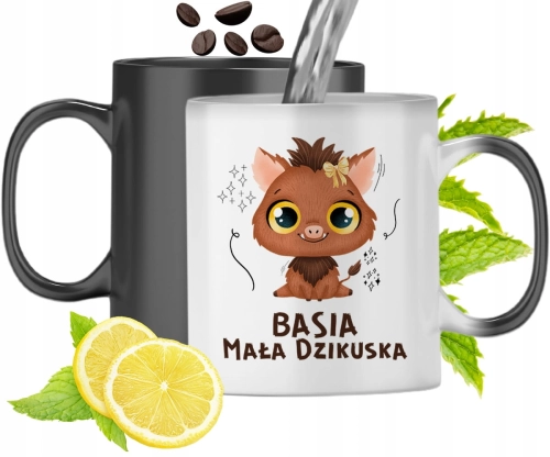 Dla Basi Kubek Magiczny Na Prezent Urodziny Z Nadrukiem Ze Zdjęciem