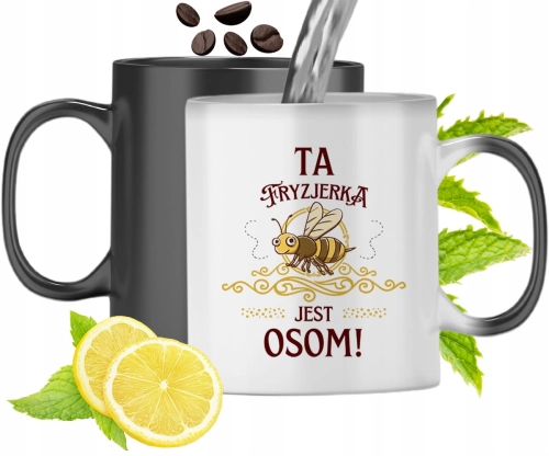 Dla Fryzjerki Kubek Magiczny Idealny na Prezent z Nadrukiem ze Zdjęciem