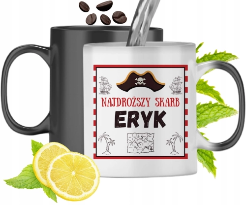 Dla Eryka Kubek Magiczny Syna Dziecka Prezent Z Nadrukiem Ze Zdjęciem