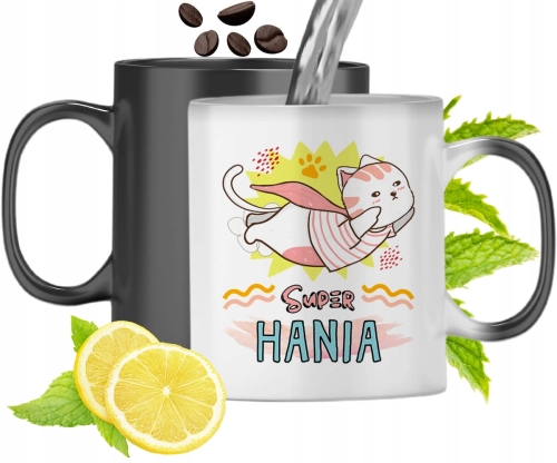 Dla Hani Kubek Magiczny Córki Dziecka Prezent Z Nadrukiem Ze Zdjęciem