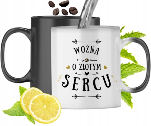 Dla Woźnej Kubek Magiczny Na Urodziny Prezent Z Nadrukiem Ze Zdjęciem